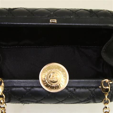 pochette da sera trapuntata medusa versace|versace borse a mano.